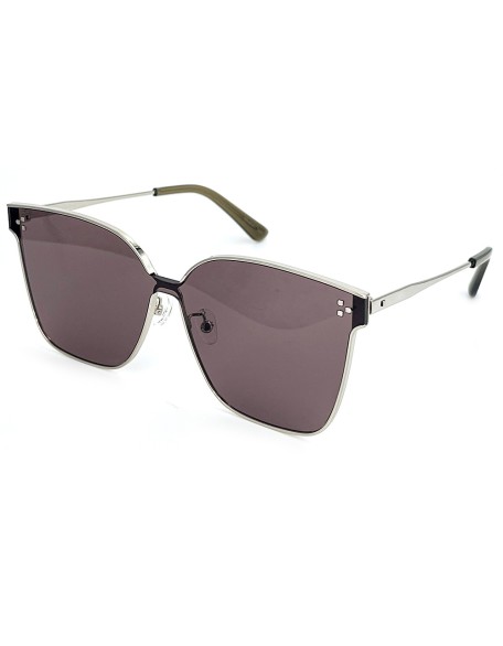 Retro square frame sunglasses with UV protection