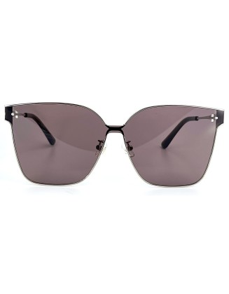 Retro square frame sunglasses with UV protection